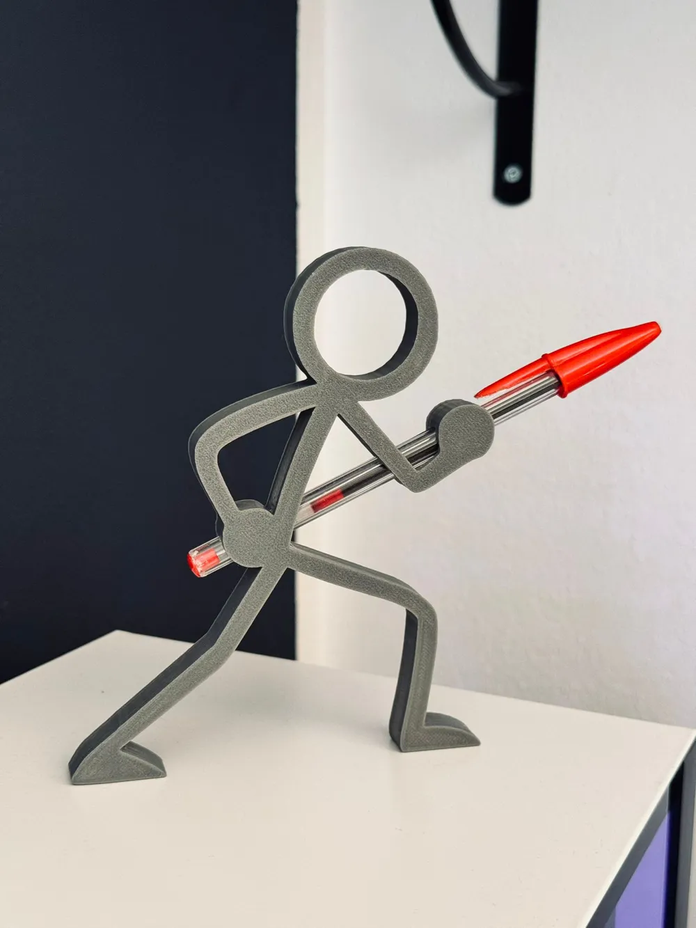 Stickman Fighter Pen Holder — creator reference