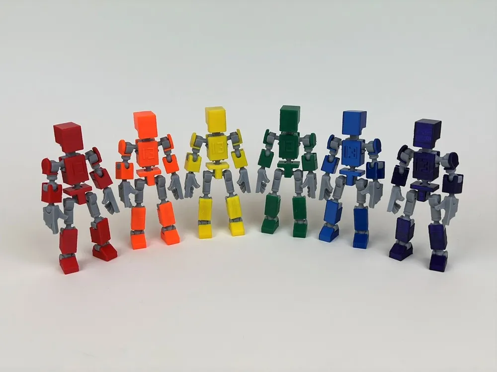 MINI 13 Printable Jointed Figure — creator reference