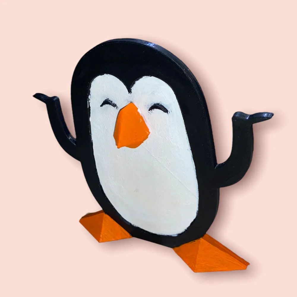 Penguin Glasses Stand — creator reference