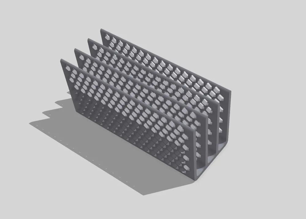 Hex Desk Organizer — creator reference